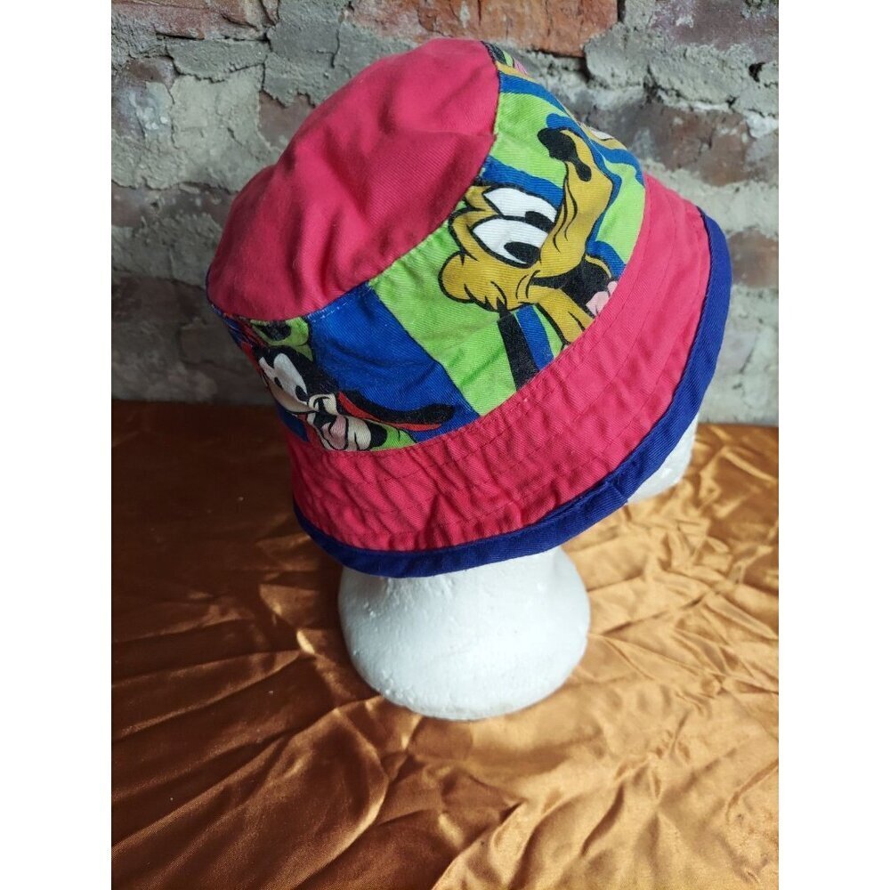 Vintage Disney Bucket Hat For Children Boys Girls Mickey Minnie ac - Picture 3 of 5